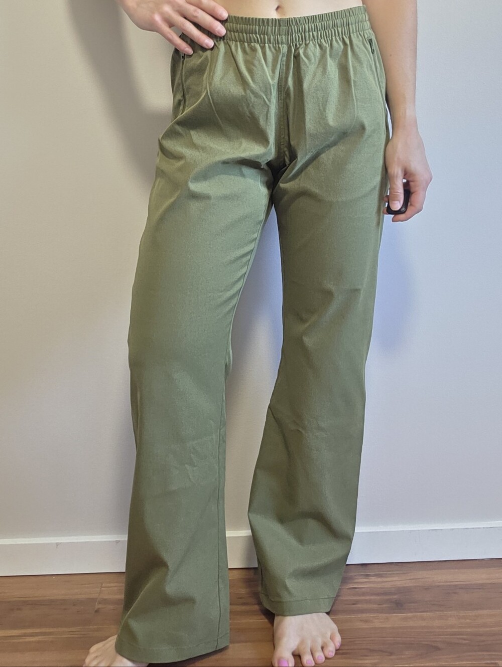 Outdoor Voices Olive Green Hiking Casual Pants